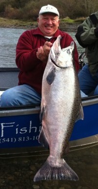 Chetco River trophy salmon fishing guides wild rivers fishing