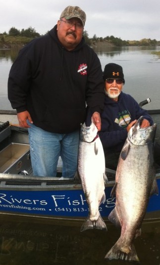 Smith River salmon fishing Sand Hole