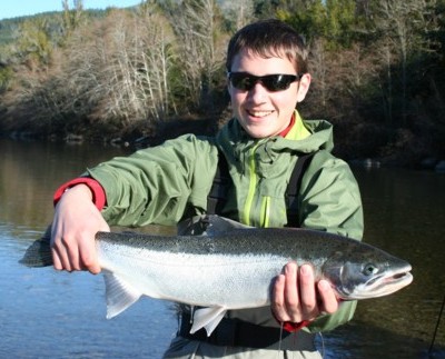 Christmas Eve hatchery steelhead from the Chetco River.