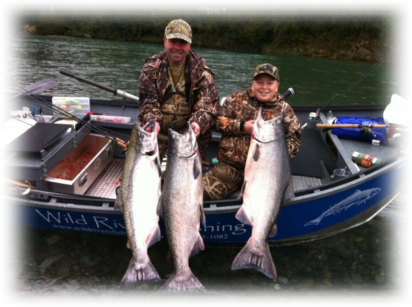 Chetco River Oregon Guided Salmon and Steelhead Fishing Trips.