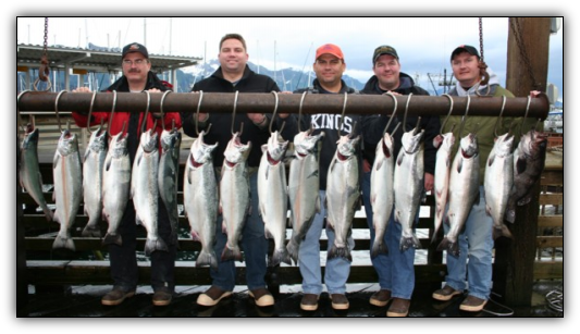Alaska's best silver salmon fishing in Seward with Wild Rivers Fishing