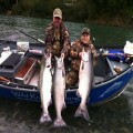 Rich and Johnny with chromer kings from 2010 Chetco season.