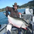 50 pound king from Chetco River estuary, 2011 season.