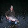 Andy with a Chetco king caught on a plug, 2010.