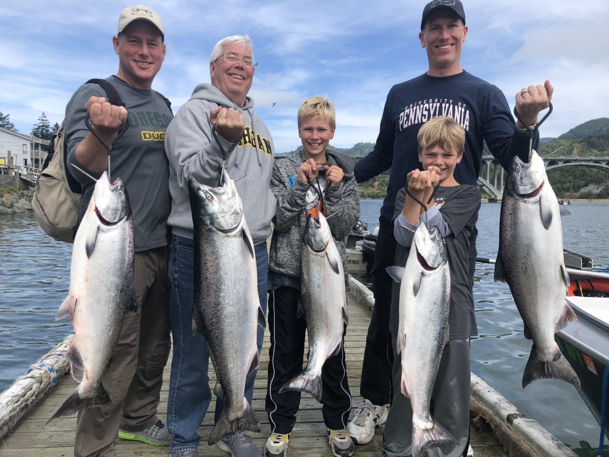 Strong salmon run expected to Rogue Bay