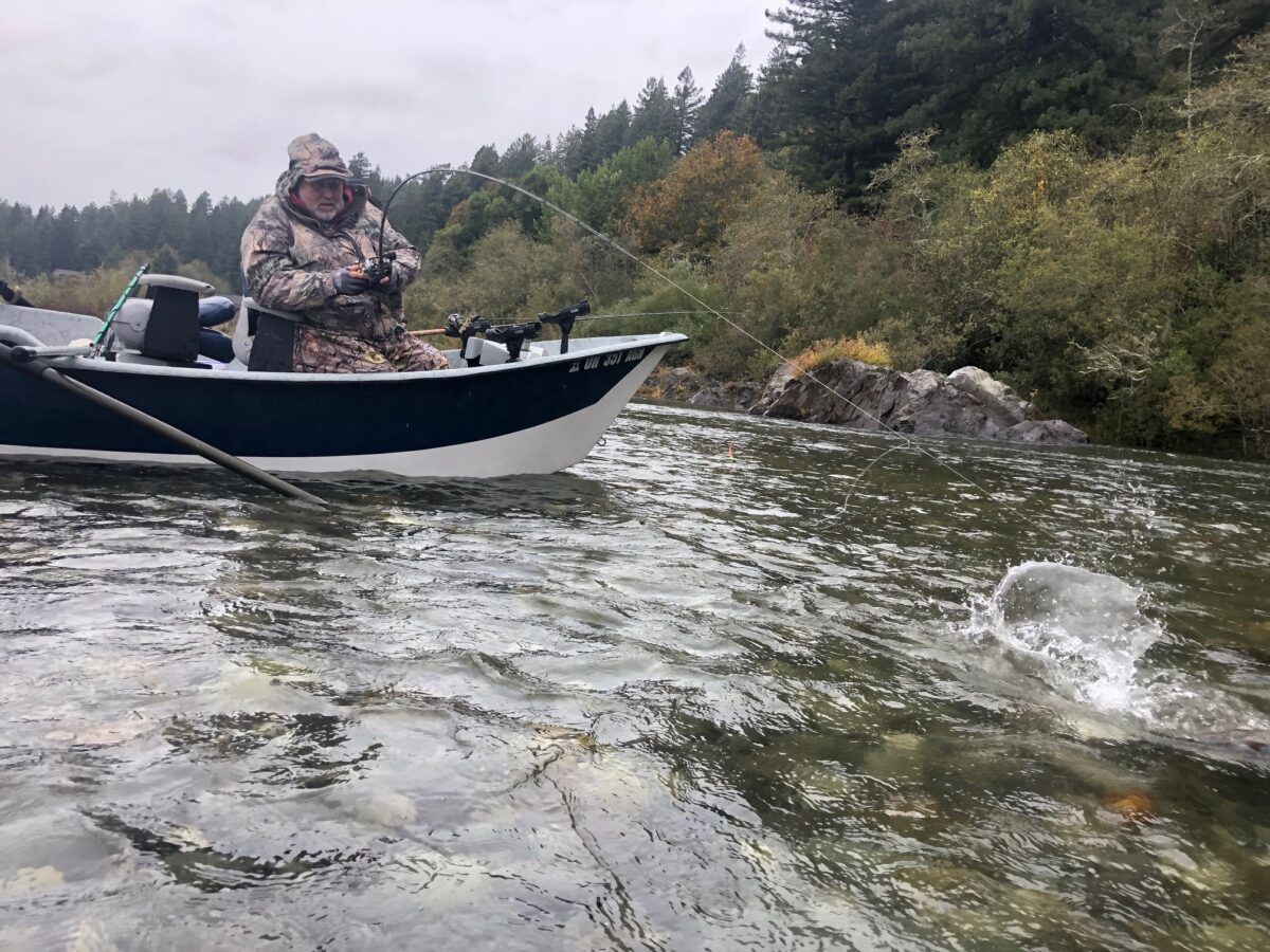 Salmon season winds down, steelhead next