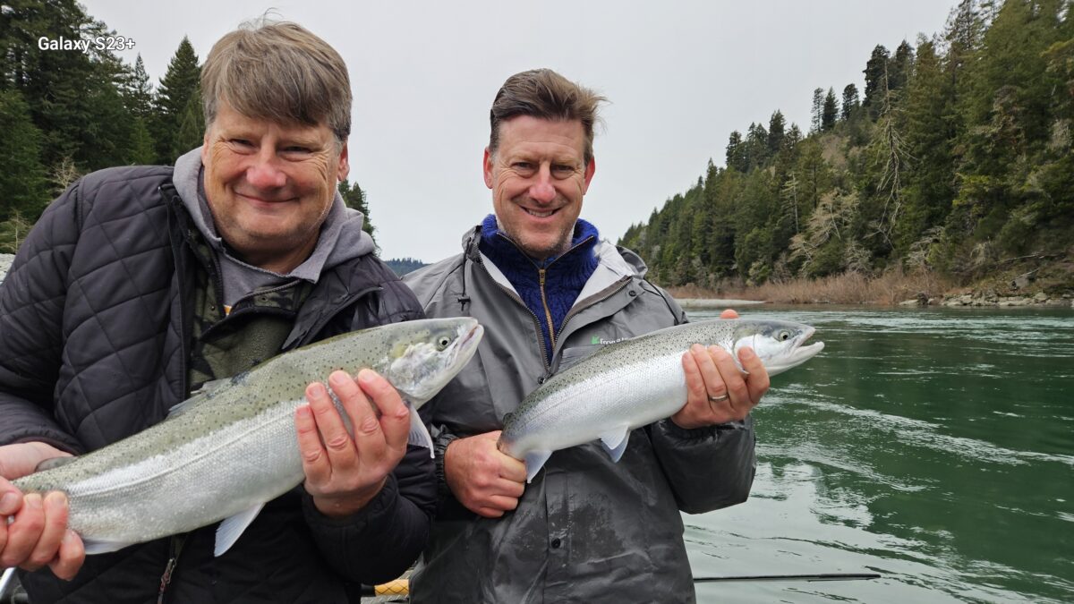 Steelhead fishing slower coastwide, but fresh fish still arriving